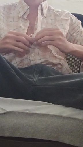 Office Guy Esteban Drippin' Cum 4u