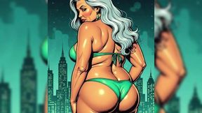 Ai Animation Strong Granny Teasing