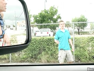 BAITBUS - Jacques Lavere’s Str8 Streak Ends When Mitch Vaughn Tempts Him On The BaitBus