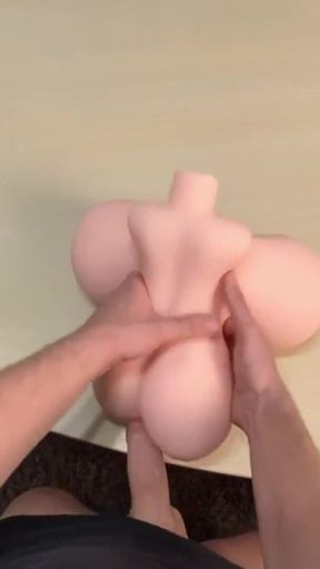 Must-see moment from &quot;Let my Stepbrother use MRL Sex Doll and My BIG Tits&quot;