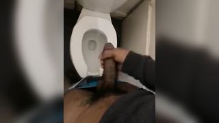 Cummed big black dick