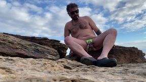 Pissing In My Crocs on The Nudist Beach