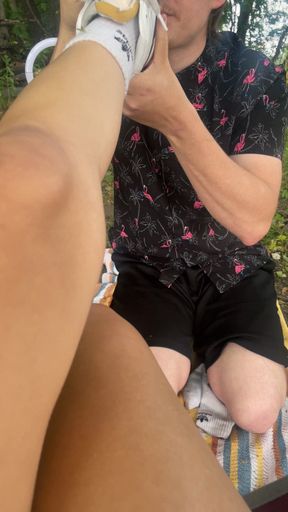 My dirty footbitch…