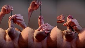 he wants to try the metal dilator deep inside him - let s see.