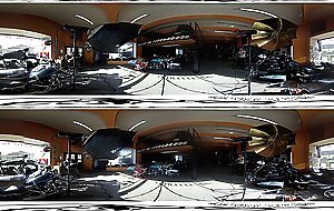 Backstage Claudia Macc - Bikes and Babes TV Sexy VR clips - 3DVR360 Up/Down