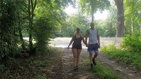 Going for a Frivolous Walk, Fucking and Pissing