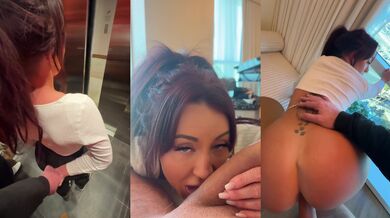 Zoe Grey the cheating wife gets creampied by a stranger in Vegas