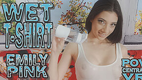 Wet T-shirt - Emily Pink