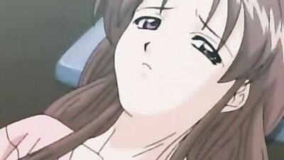 Naughty Asian teen gets a hard fuck from her doctor in this steamy office hentai