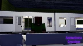 Minecraft Gay Dick Fucked in Metro Deepthroat Cum Swallow