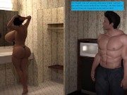 3d comics huge boobs huge cock, James gets a visitor