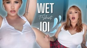 Wet T-Shirt JOI: Stroke for My Perfect Tits
