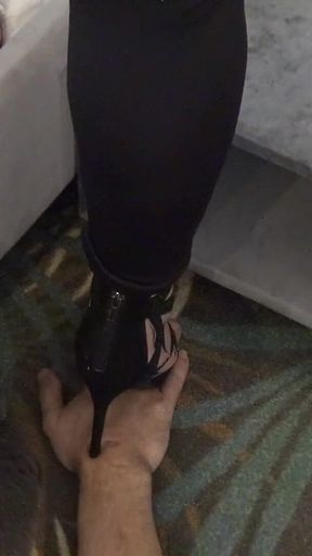 Step with the Heel on Hand 2