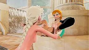 Elsa Annas Forbidden Lust Burns Hot in Sensual 3D Winter Tryst