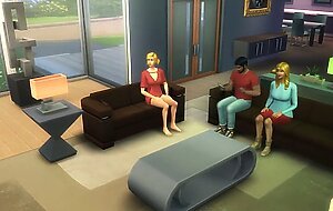 Naughty daughter fucked her mother's new boyfriend | Sims Sex Stories