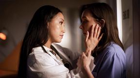 ”Panic nurse asked doc for the help & big ass Latin used her nurse”