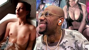 tight petite teen girl taking a hot bath needs to get skull fucked, ai generated