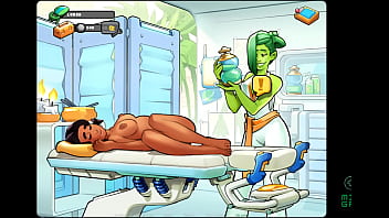 Space Rescue ep 16 - Nem percebi a Pretinha Gozando do meu Lado
