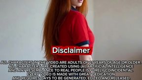 ay! jefe le dije que me duele por el culo!! chica linda del trabajo tuvo tanto sexo anal que le duele sentarse! cajera de minimarket entrega el ano al jefe! [ai generated] - (premium)