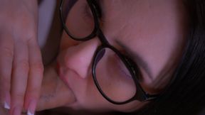 Slut Gives Slobbering Blowjob