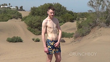 2184 two sexy boys fucking in public beach exhib