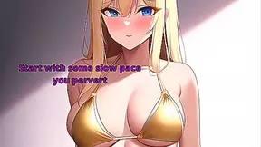 Hentai Femdom JOI – Test Your Stamina in This 10-Minute Challenge Stroke Synced