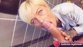 Public: Guy Fucks 2 Milfs In The Middle Of City