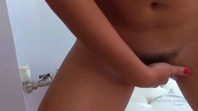 Angie is looking extra sexy in her little outfit and you can't wait to watch strip down