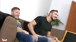 Cock slurping Matt Anders and Italian stud Gaston Croupier