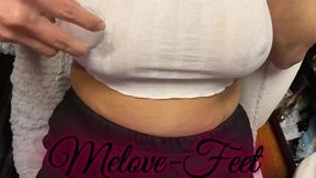 Compilation of Melove Boobies Getting Ice Cube