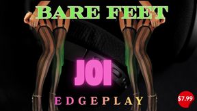 Leather Goddess JOI: Edge Play & Orgasm Control with TheCountess's Perfect Feet