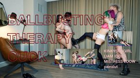 Ballbusting Therapy Cuck