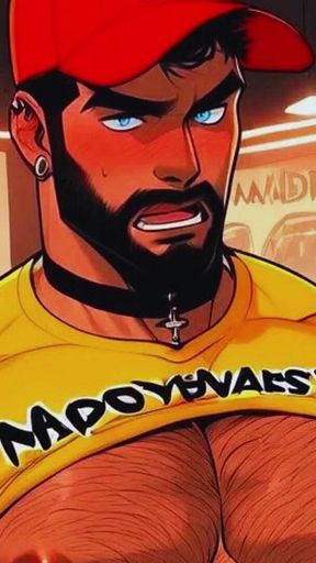 Hot Gay Sex with Waiters in During Dinner. Hard Cock in the Ass and Cum on the Customers' Food.