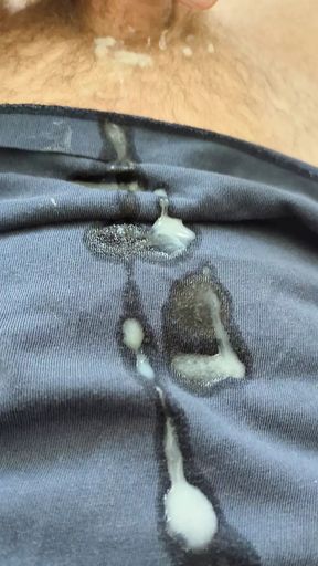 dirty talk and creamy - I squirt my shirt full