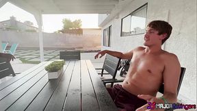 Pool House Threesome Dick Down Featuring Rome Major, Tyler, &amp_ Josie Jaxxon
