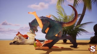 Sexy blonde gets double penetration after facial cumshot to end up cum on her ass in hardcore sex