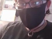 Transboy solo with dildo