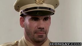 Horny captain Billy rams his dick on Colt tight hole