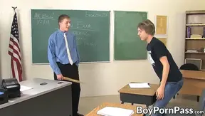 Kaiden Ertelle Dominates with Blowjob Before Getting Pounded from Behind – Hot Gay Porn