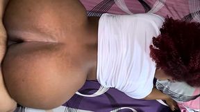 Big titted ebony redhead I met on Tinder wants me to break her big ass! X6 - &iexcl_Ebony Pelirroja con grandes tetas que conoci por Tinder quiere que le rompa su culo grande! X6