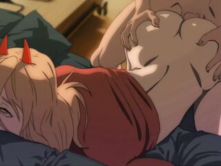 Chainsaw-man Hard Pussy Creampie ( POWER ) - Hentai