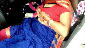 Big-Boobed MILF absorbs black dick in her ass on the highway