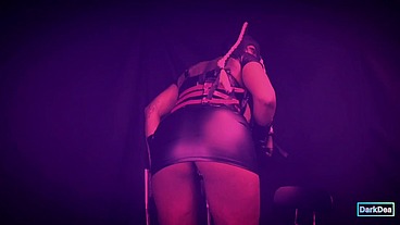 The Kinky Queen "Dark Dea" in PornSeries Bonding part.1 Femdom/Fetish/Bondage/