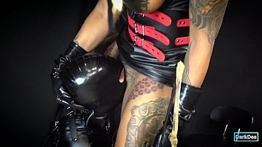 The Kinky Queen "Dark Dea" in PornSeries Bonding part.1 Femdom/Fetish/Bondage/