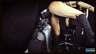The Kinky Queen "Dark Dea" in PornSeries Bonding part.1 Femdom/Fetish/Bondage/