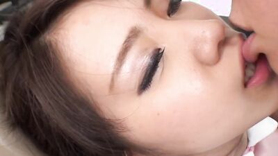 JAPANESE GIRL ENJOYS A PUSSY LICK THEN FUCKED CREAMPIE