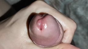 gentle masturbation close-up and pre-aaculate