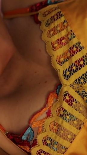 211 - Amateur Slut, Rimming and Deepthroats, Satin Lingerie, POV   Clip 1