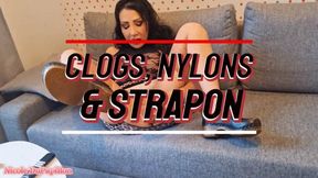 Naughty Matures, Vintage Nylons, Strapon And Clogs