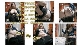 BUTTCRACK - TAMPON - FINGERING - TIKLE PLAY - DUMB ROLEPLAY